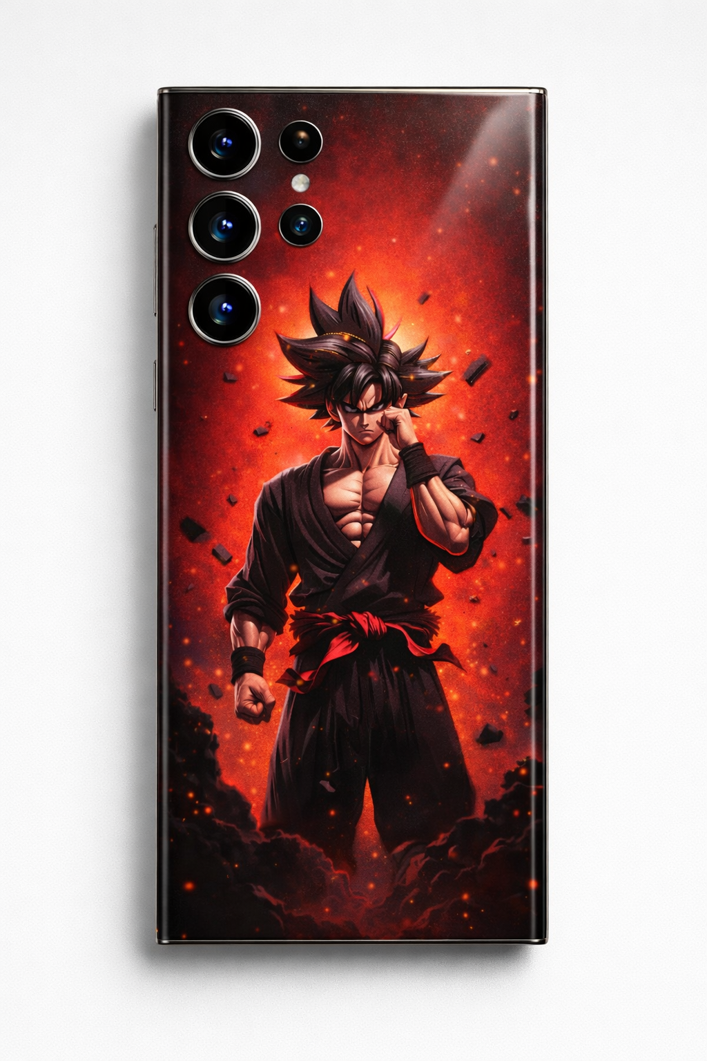 Anime Power Warrior 3D Mobile Skin
