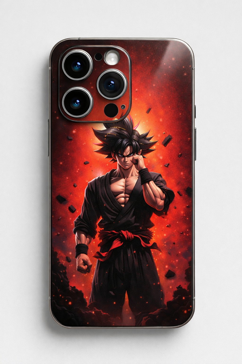 Anime Power Warrior 3D Mobile Skin