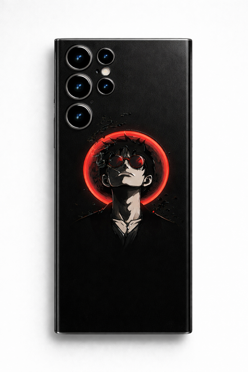 Anime Shadow Red Ring 3D Phone Skin
