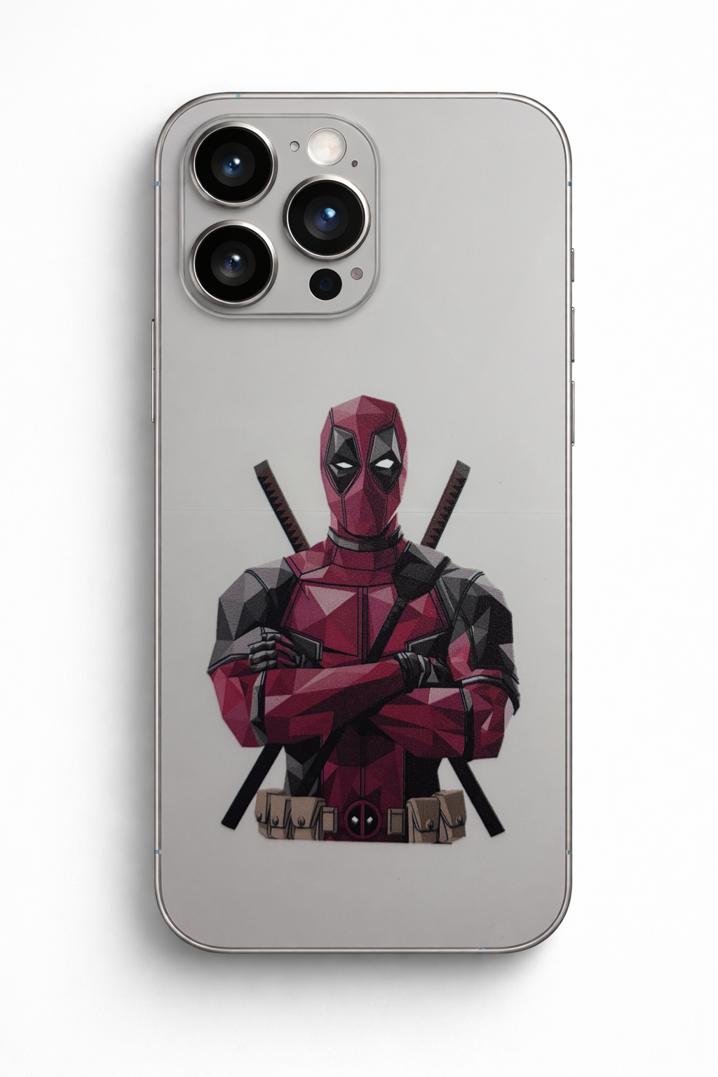 Deadpool Superhero Mobile Back Skin – Marvel Comic Phone Skin